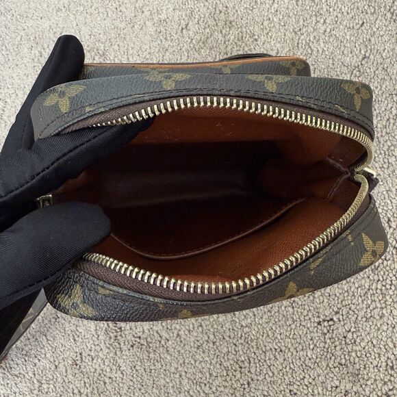 Authentic Louis Vuitton Monogram Amazon Shoulder Crossbody Bag Brown Unisex - Picture 3 of 8